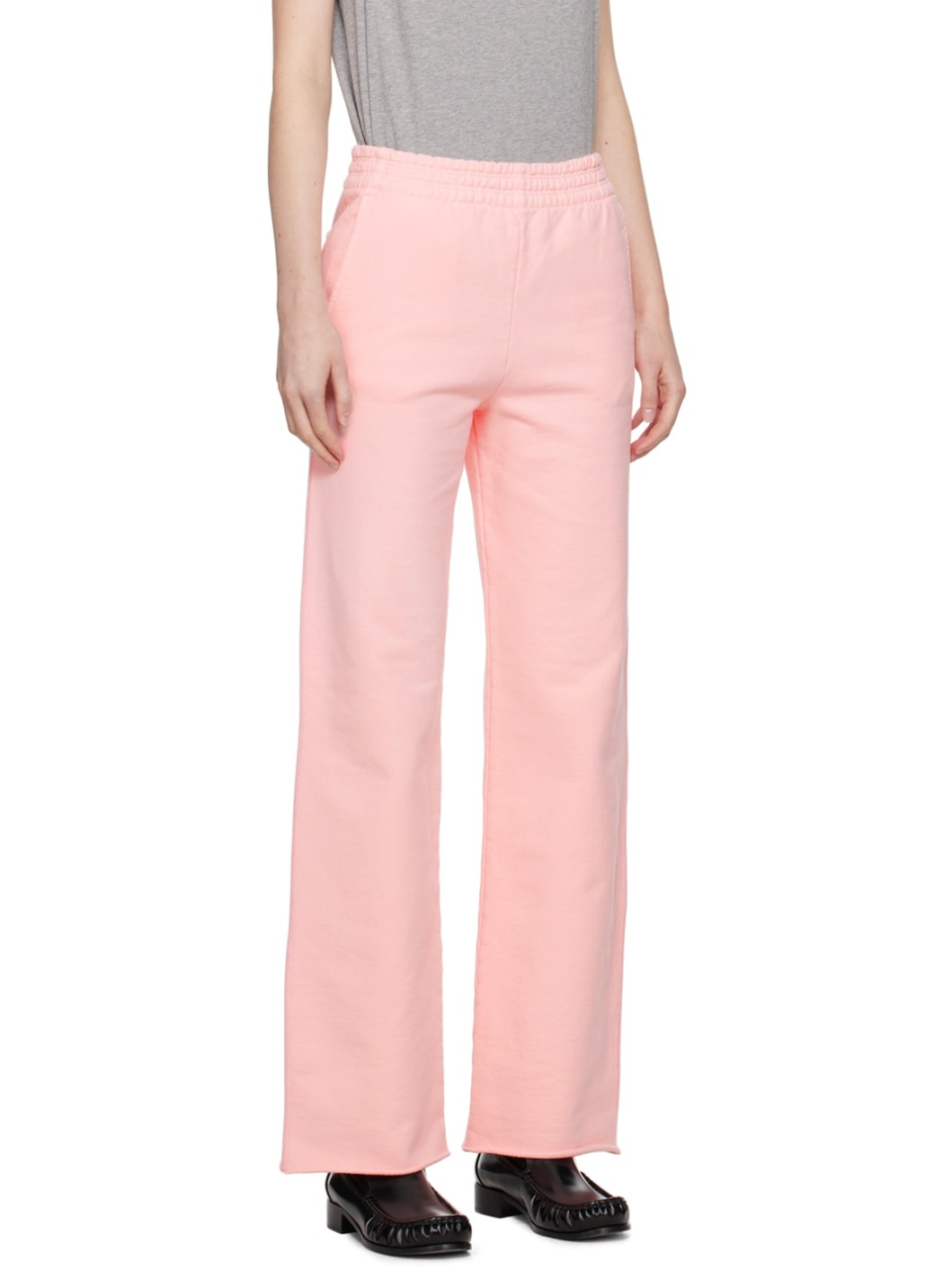 Pink Elasticized Lounge Pants - 2