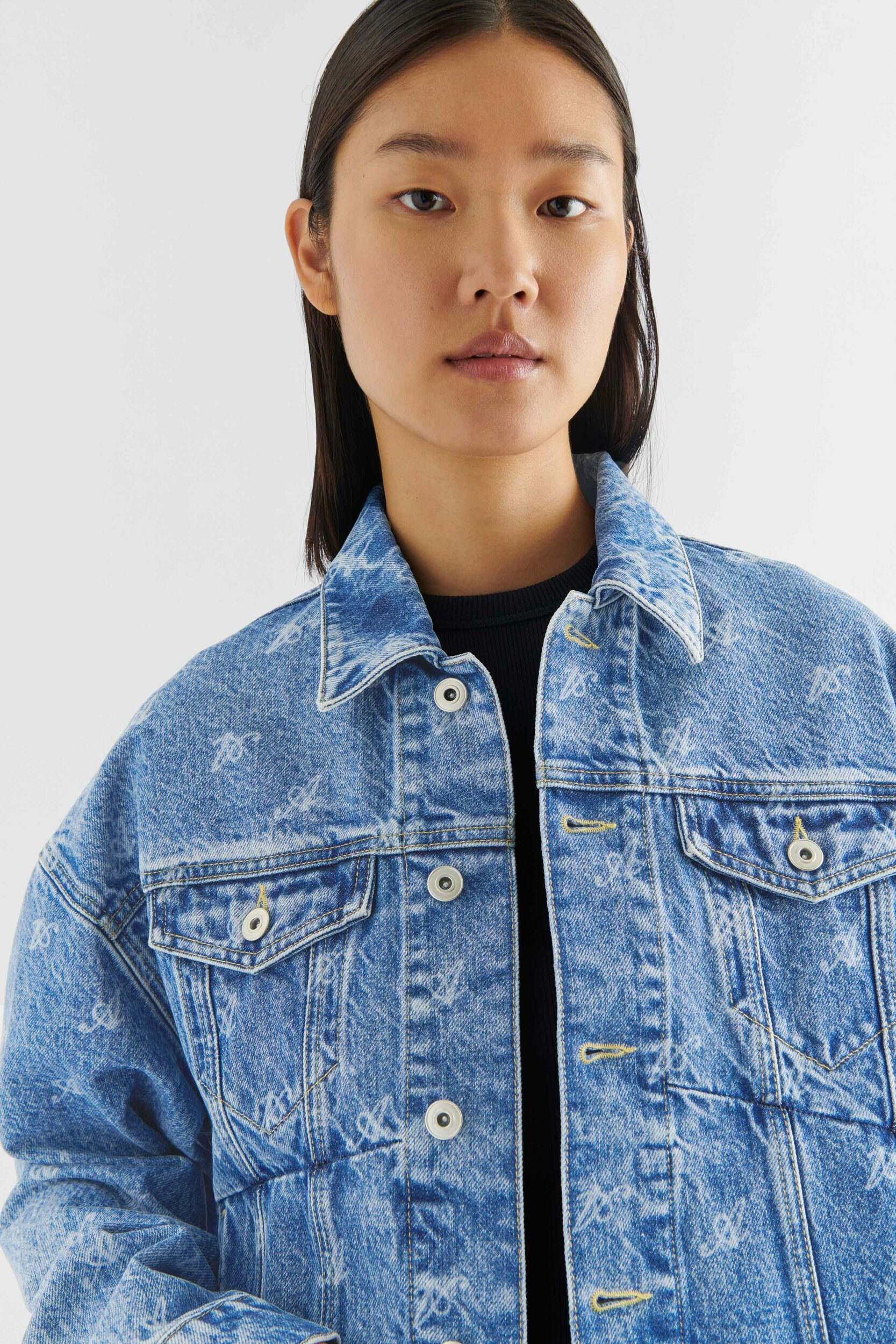 Signature Rome  Denim Jacket - 5