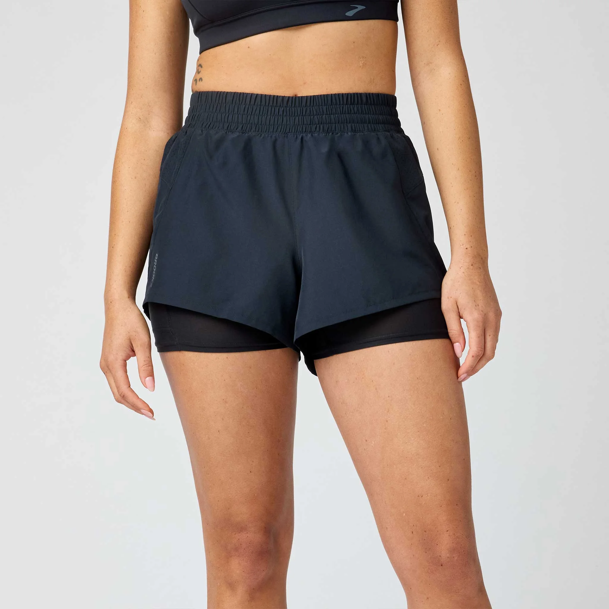 Brooks Dash 2-in-1 Short Women's - 1