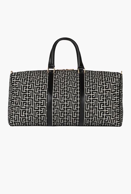Bicolor jacquard tennis bag - 3