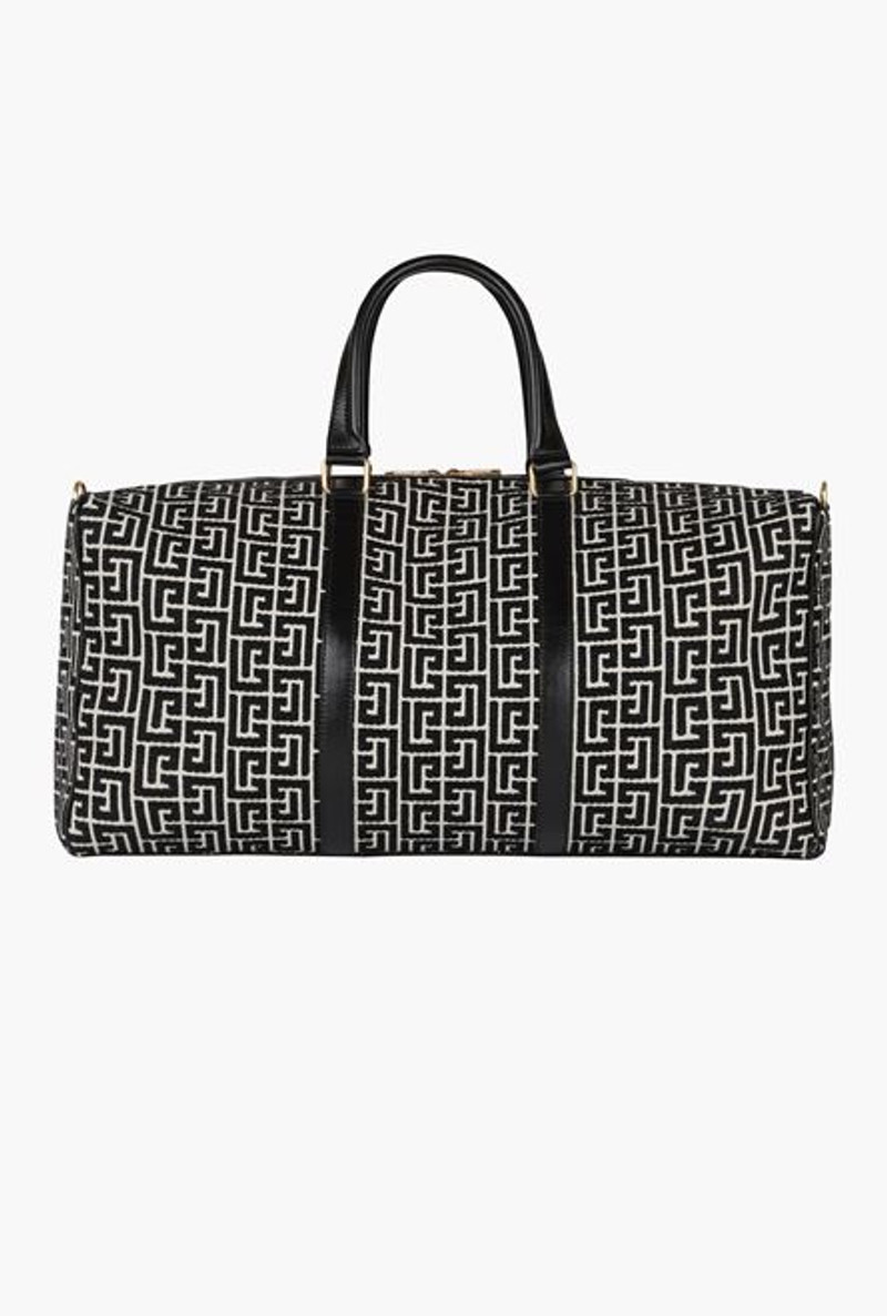 Bicolor jacquard tennis bag 3