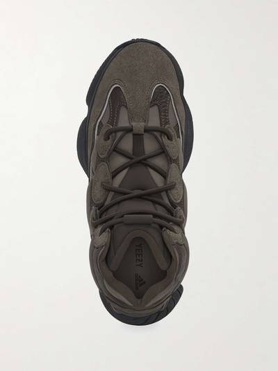 YEEZY Yeezy 500 Suede, Leather and Neoprene High-Top Sneakers outlook