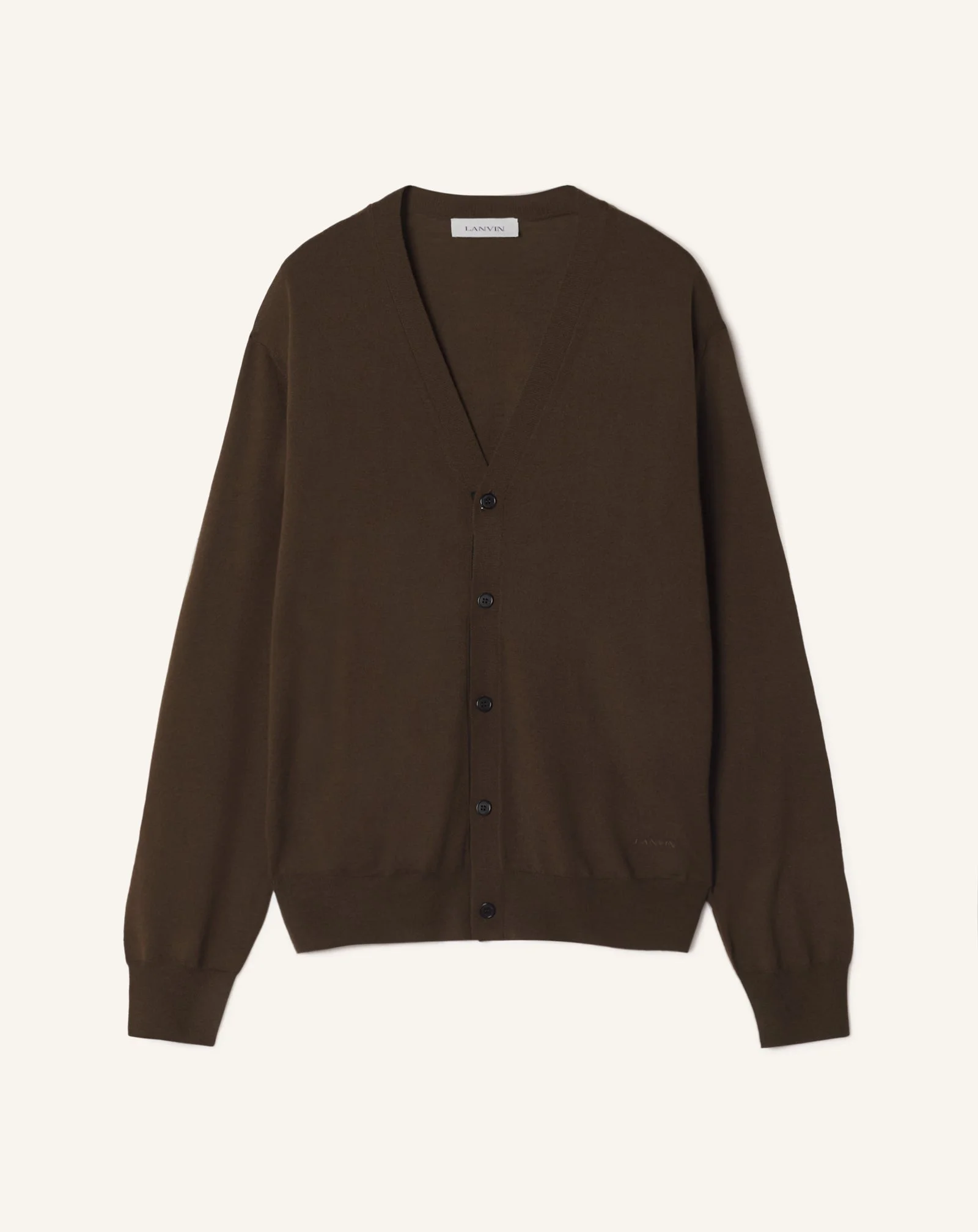 CLASSIC CARDIGAN IN MERINO WOOL - 1