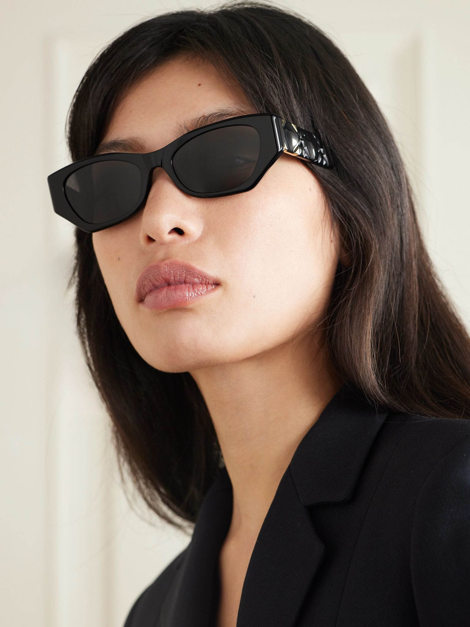 Lady 95.22 B1I cat-eye acetate sunglasses Black - 2
