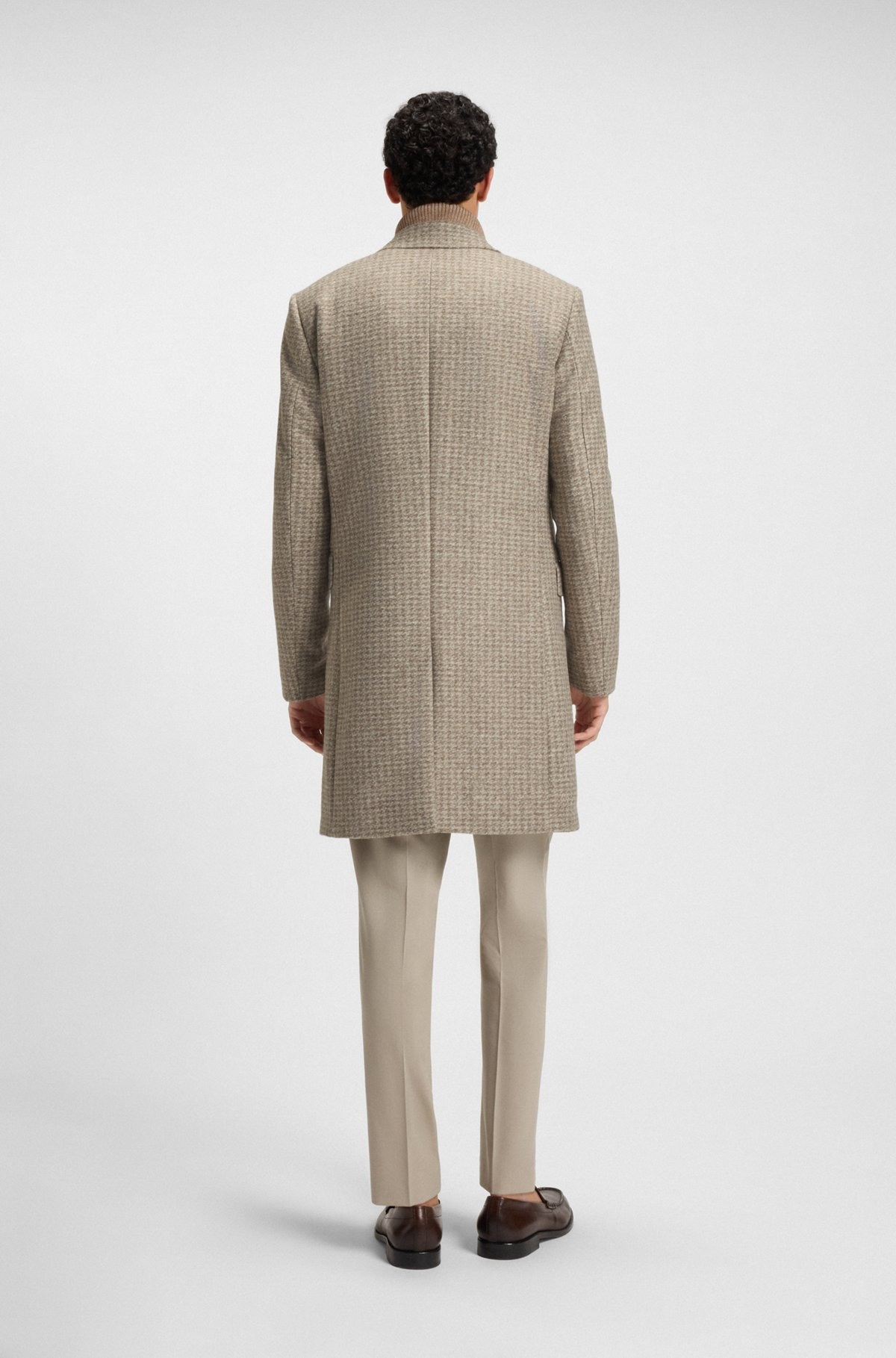 SLIM-FIT COAT WITH DETACHABLE INNER - 5