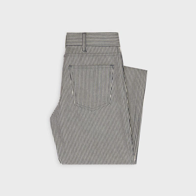CELINE Jane flared jeans in hickory stripes outlook