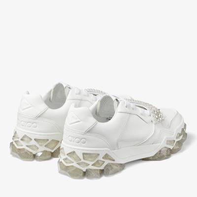 JIMMY CHOO Diamond X Strap/M
X White Calf Leather Low Top Trainers with Crystal Strap outlook