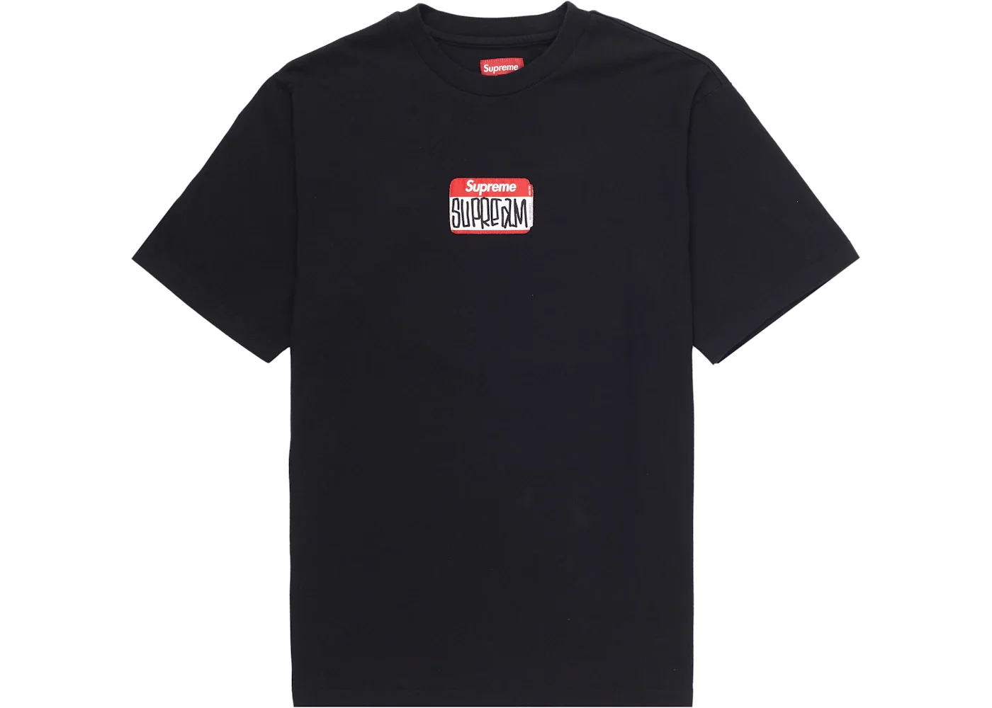 Supreme Gonz Nametag S/S Tee Black - 1