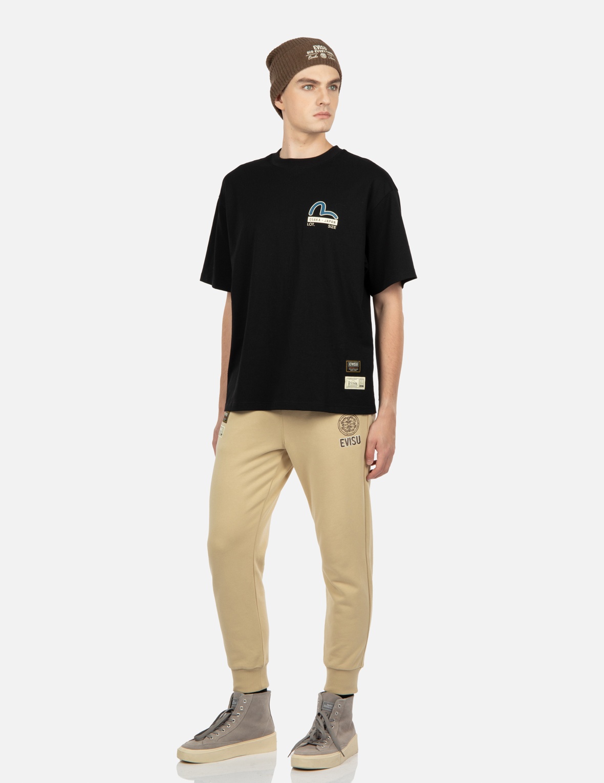 CAMOUFLAGE GODHEAD EMBROIDERY SWEATPANTS - 4