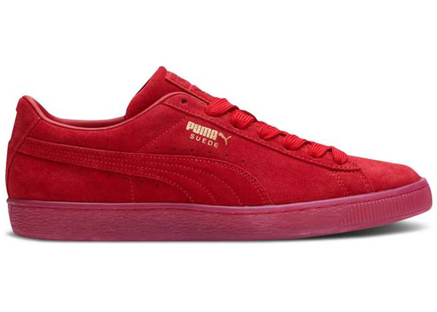 Puma Suede Classic Mono Gold Red - 1