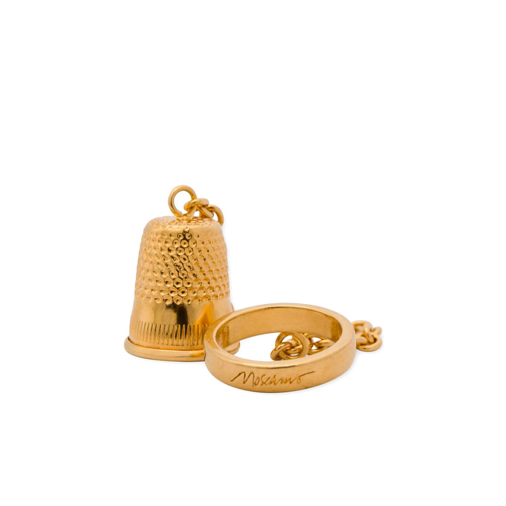 Moschino Gold Rings Women - 2