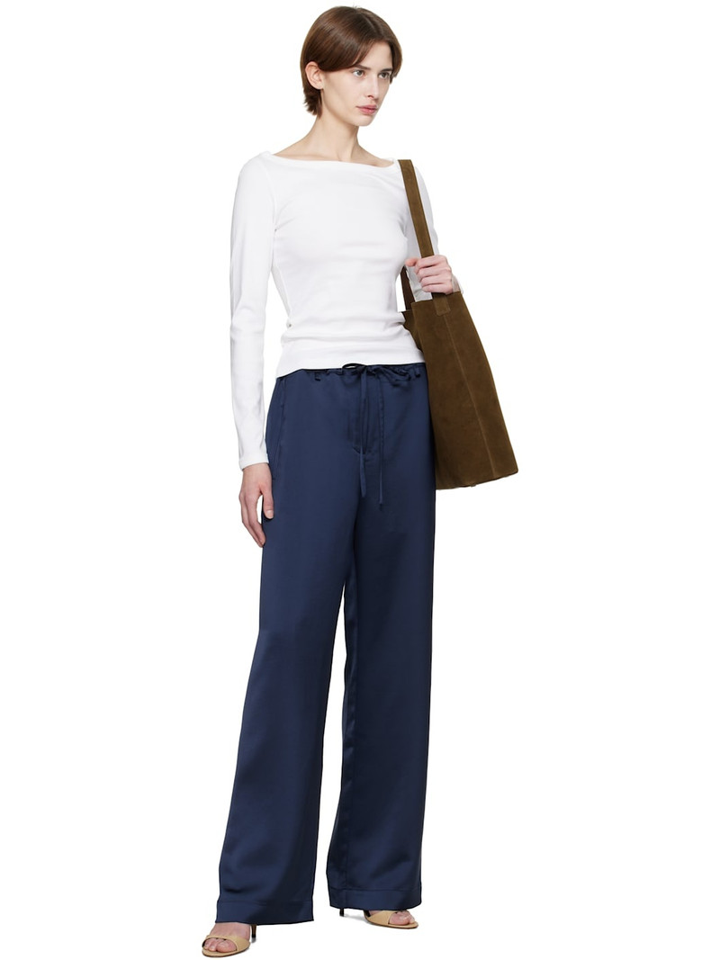 FLORE FLORE White Steffi Longsleeve T-shirt outlook