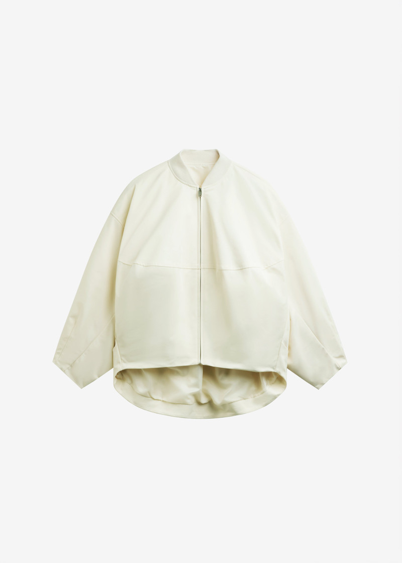 Marslev Cocoon Jacket - Cream 1