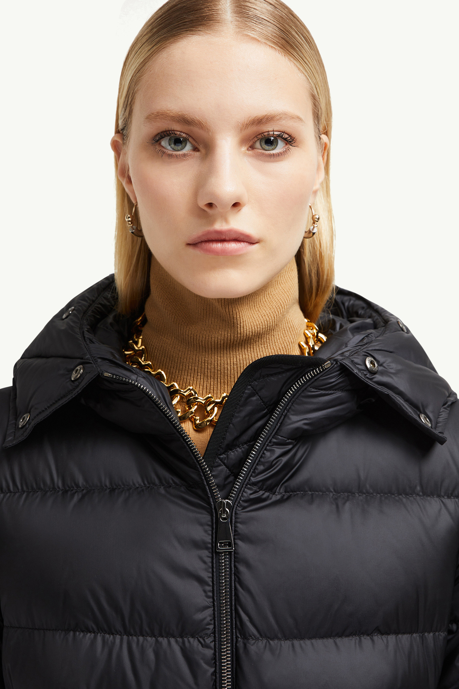 Boedic Hooded Shearling-Trimmed Long Down Jacket - 7