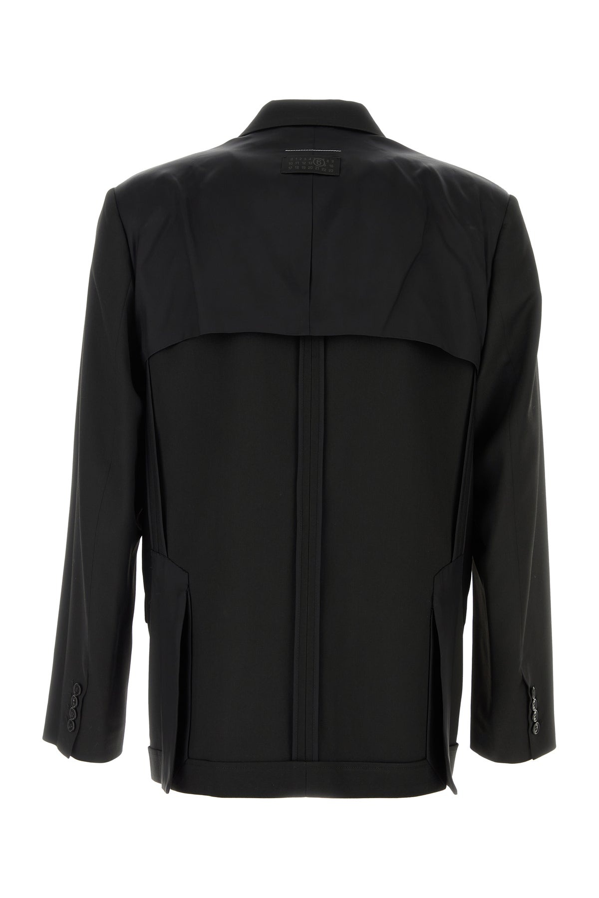 Black jersey blazer - 2