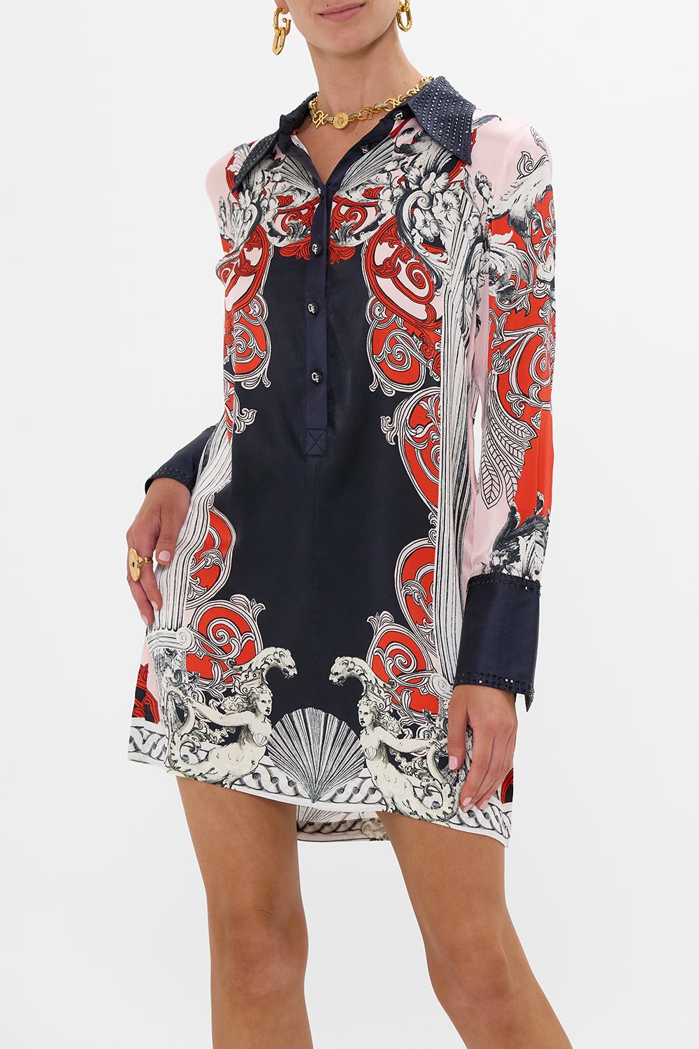 MINI SHIRT DRESS - 5