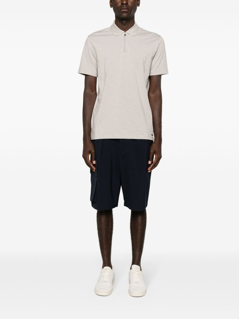 BOSS logo-appliquÃ© polo shirt outlook