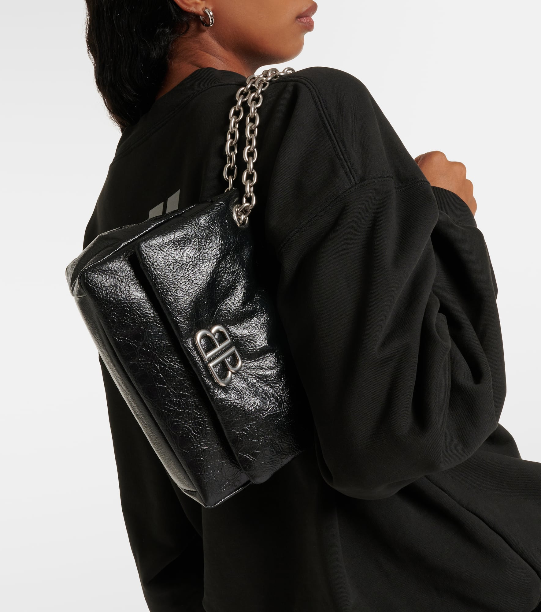 Monaco Mini BB leather shoulder bag - 7