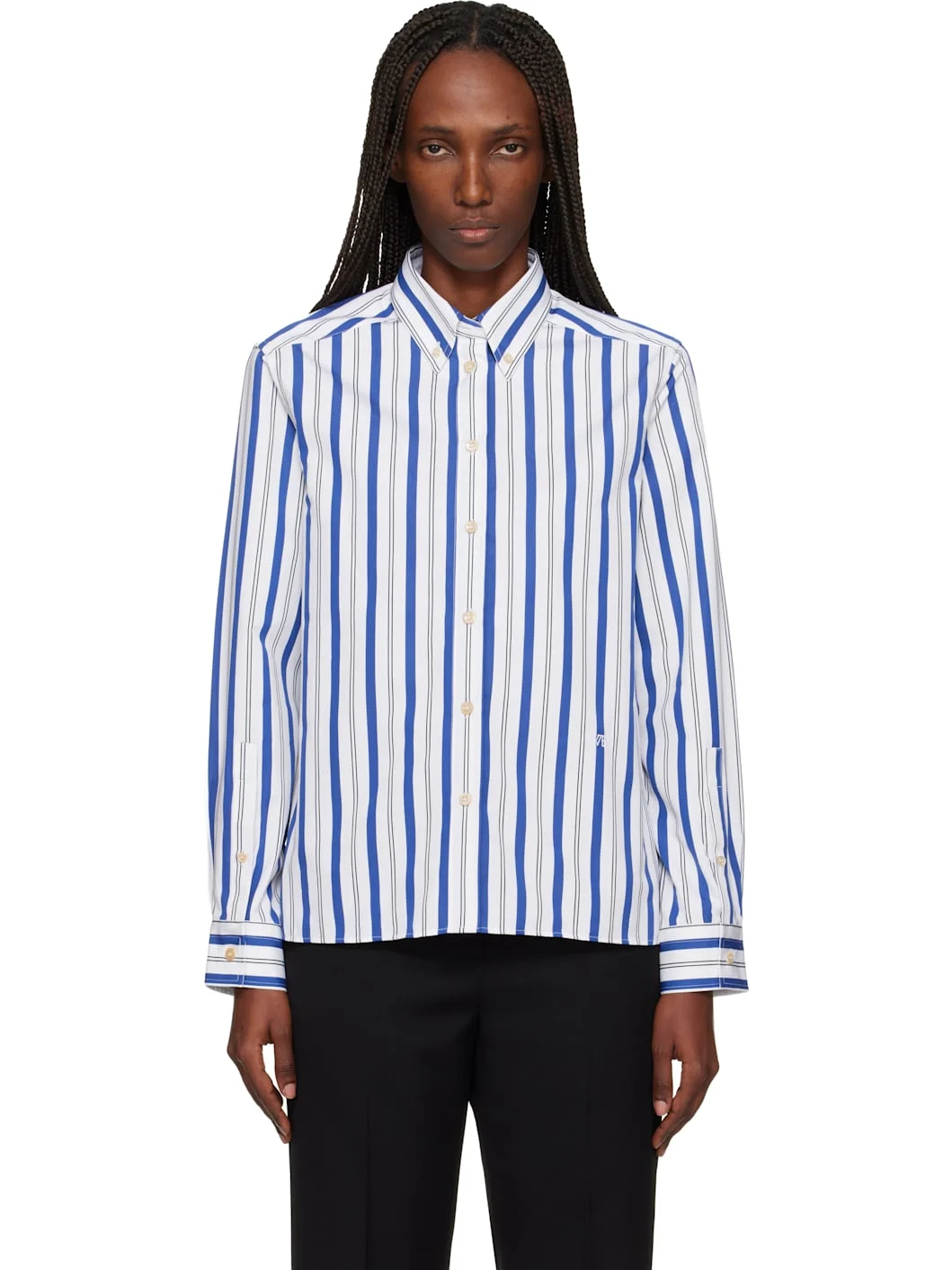 White & Blue 'The Daylight' Shirt - 1