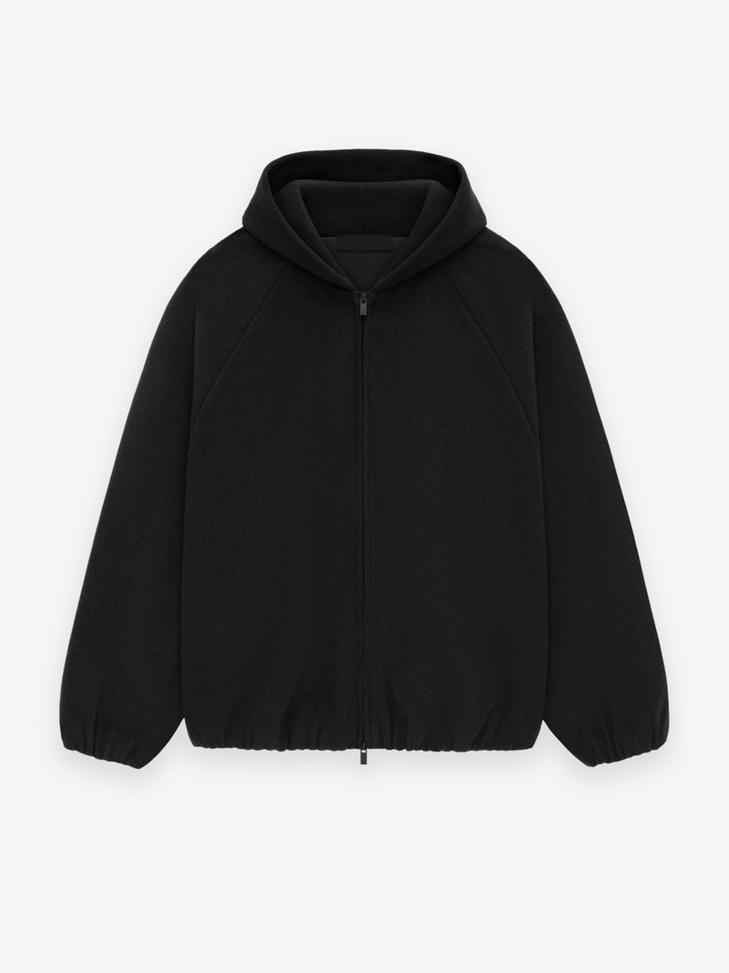 Brushed Hooded Bomber - 1