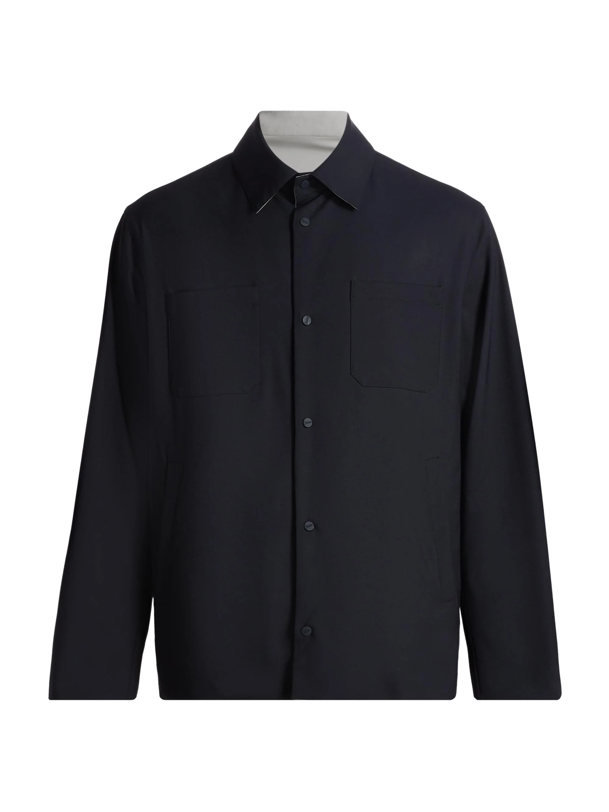 Men's Light Stretch Reversible Jacket - Blue Navy - 1