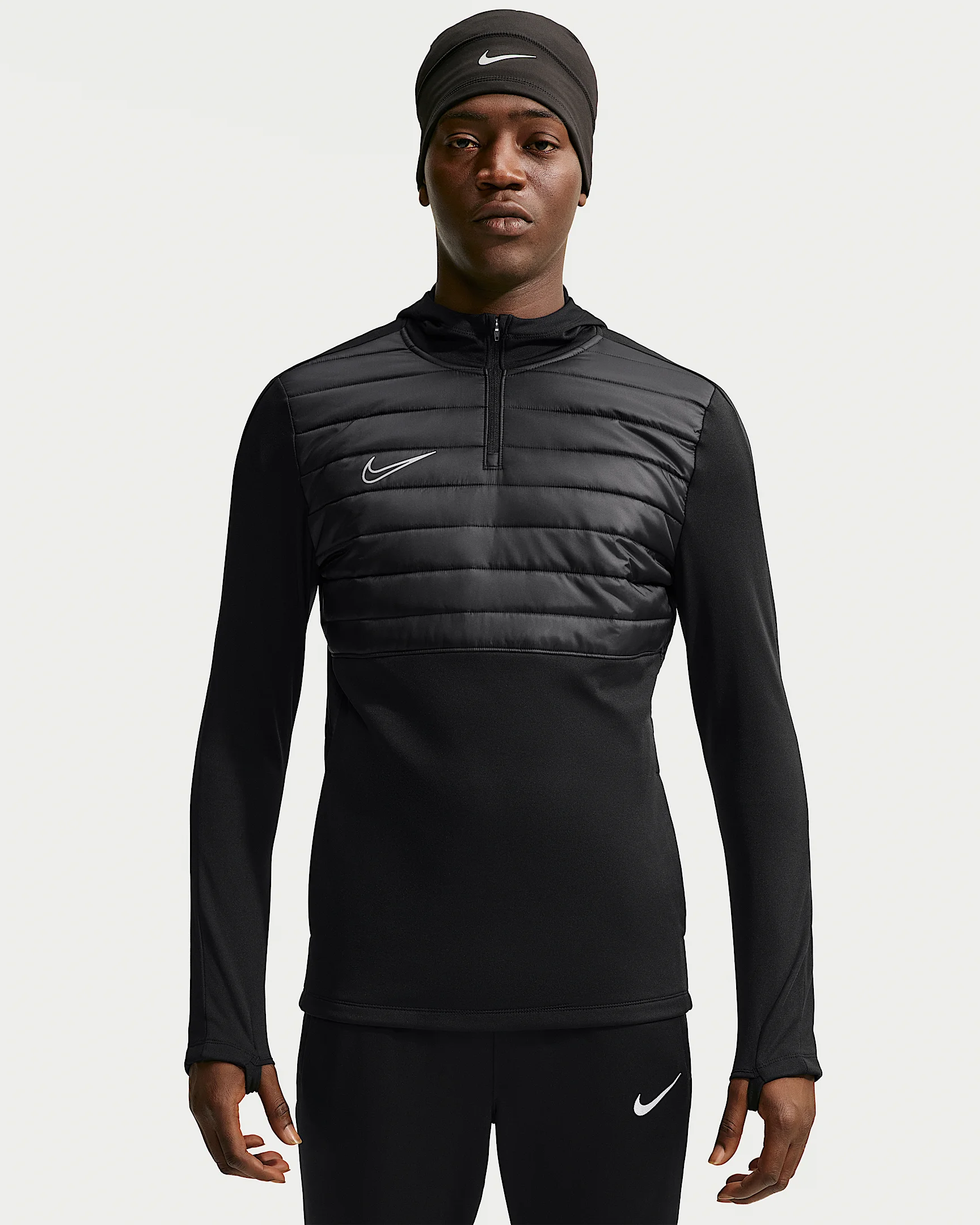 Nike Academy Winter Warrior Men's Therma-FIT Soccer Drill Top - 1
