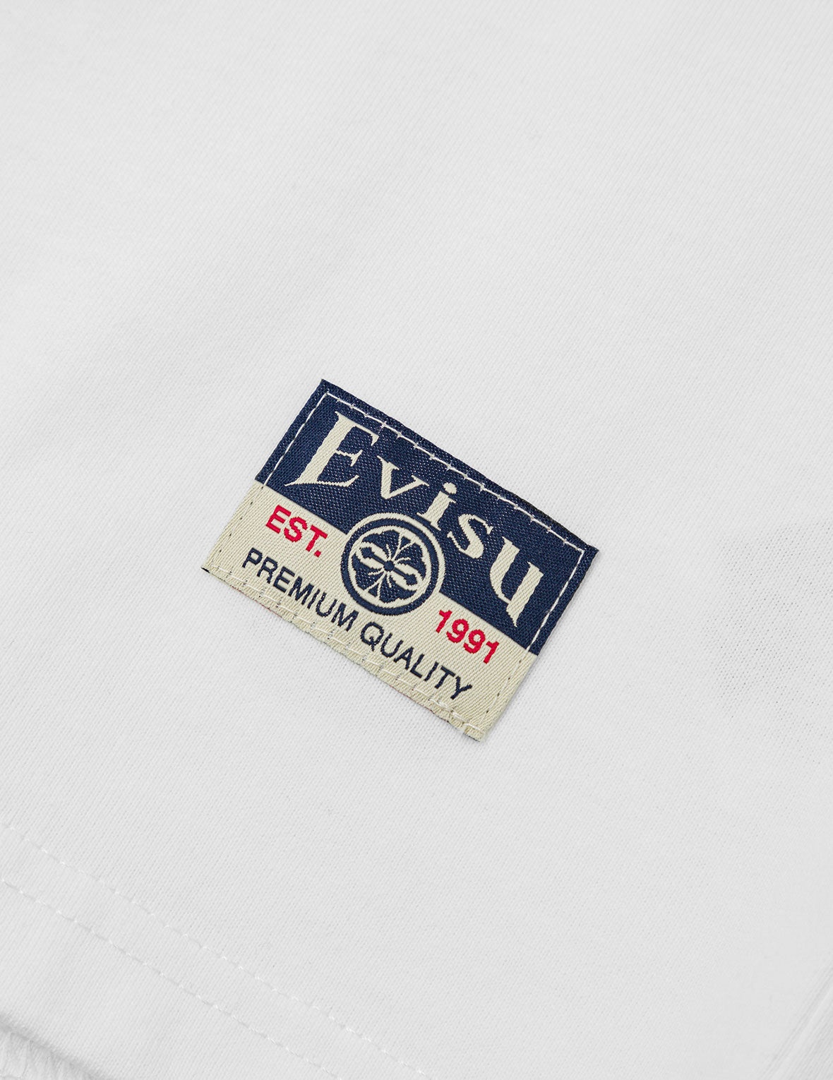 Daruma and Logo Embroidery Relax Fit T-shirt - 7