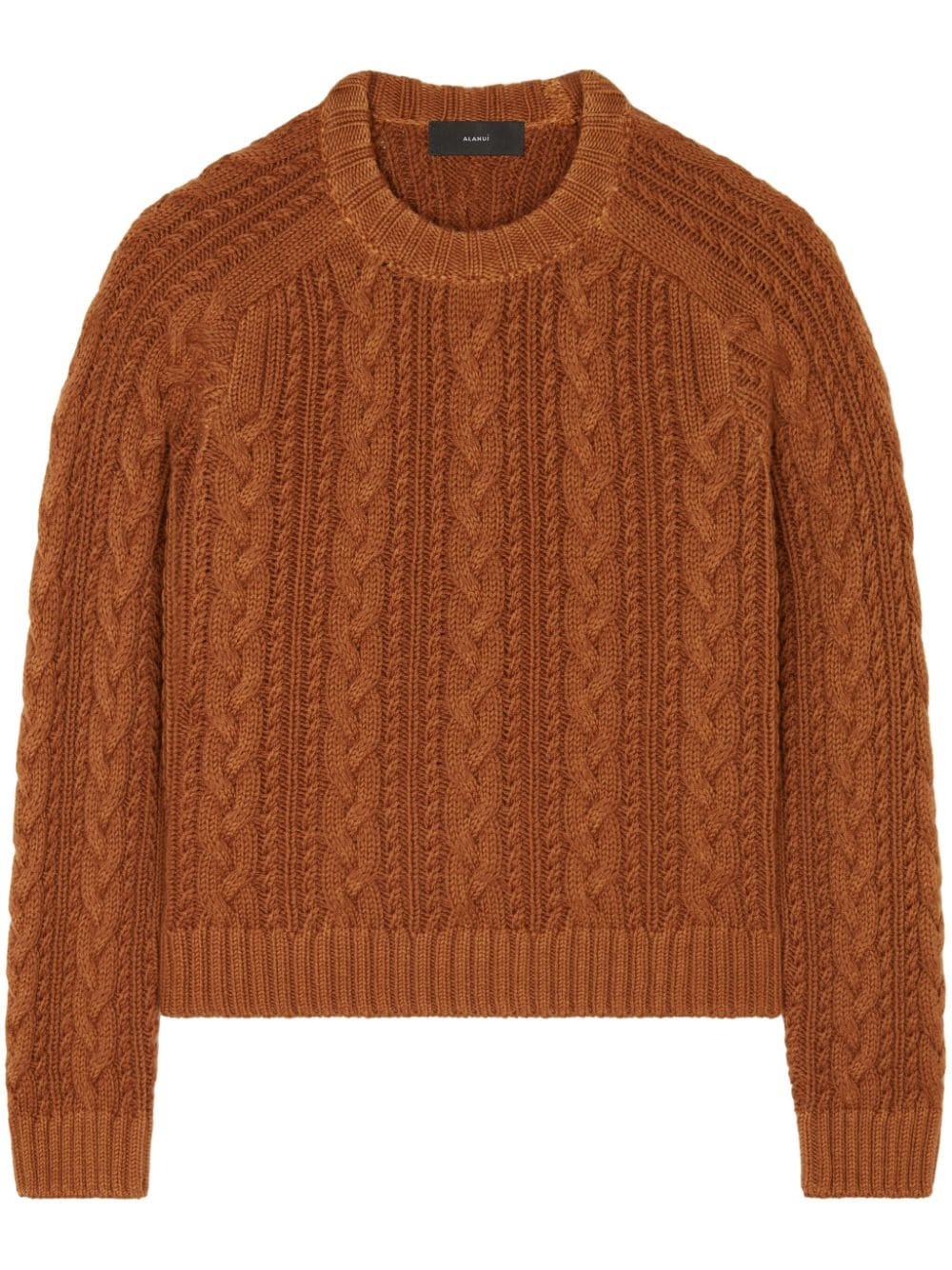 cable-knit virgin-wool jumper - 1