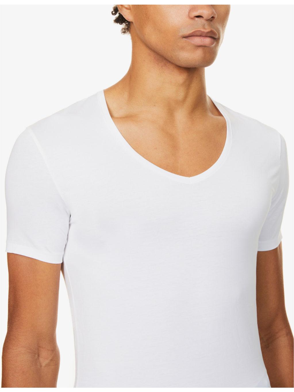 Jack v-neck cotton t-shirt - 6