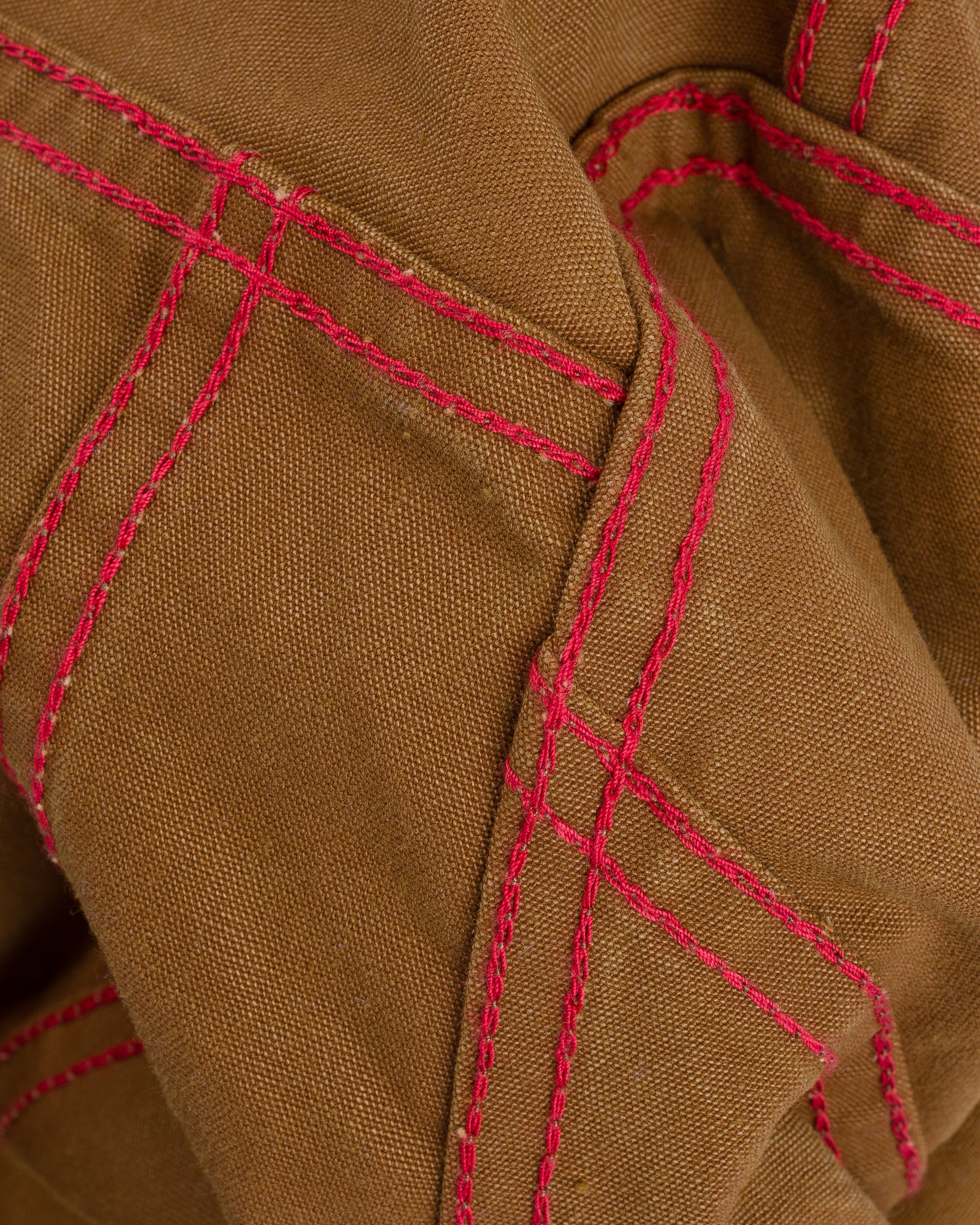 9OZ CANVAS TYPE III JACKET - BROWN - 15