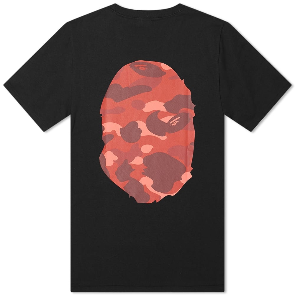 A Bathing Ape Colour Camo Big Ape Head Tee - 2