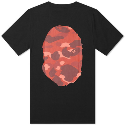 A BATHING APE® A Bathing Ape Colour Camo Big Ape Head Tee outlook