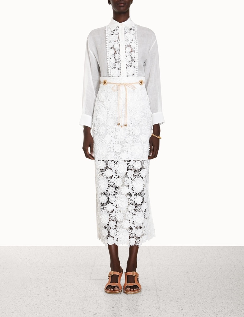 RAIE LACE FLOWER SHIRT - 2