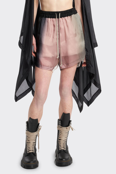 Rick Owens Wide-leg shorts with a gradient effect outlook