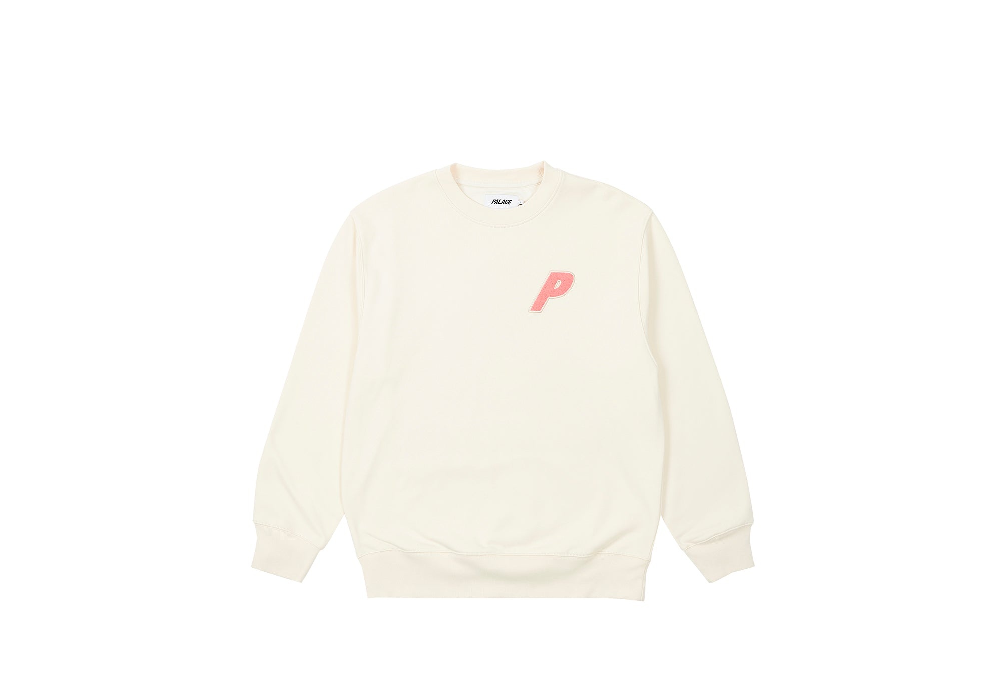 FLEECE TRI-FERG CREW SOFT WHITE - 1