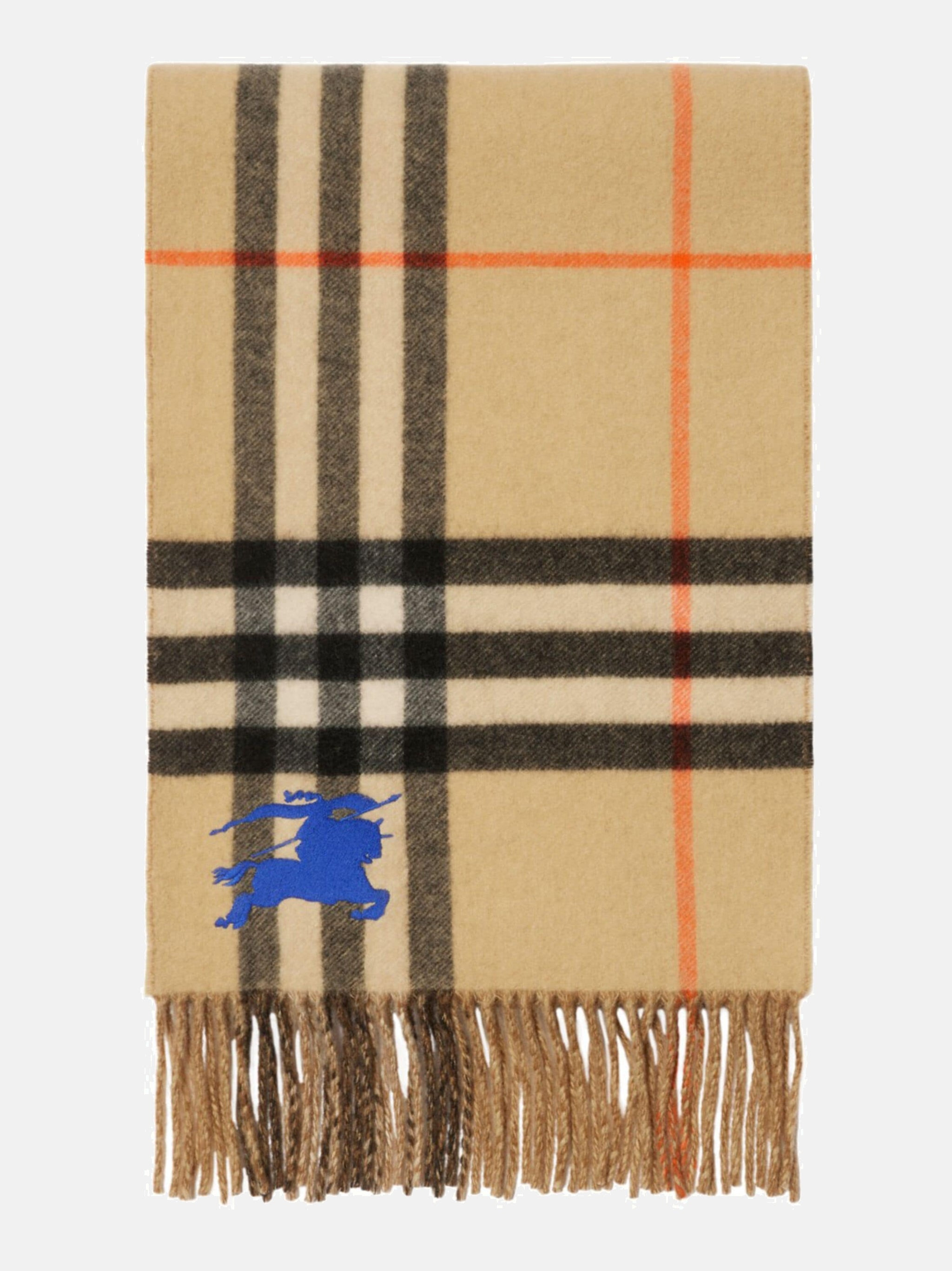 BURBERRY Unisex EKD Cashmere Reversible Scarf - 3