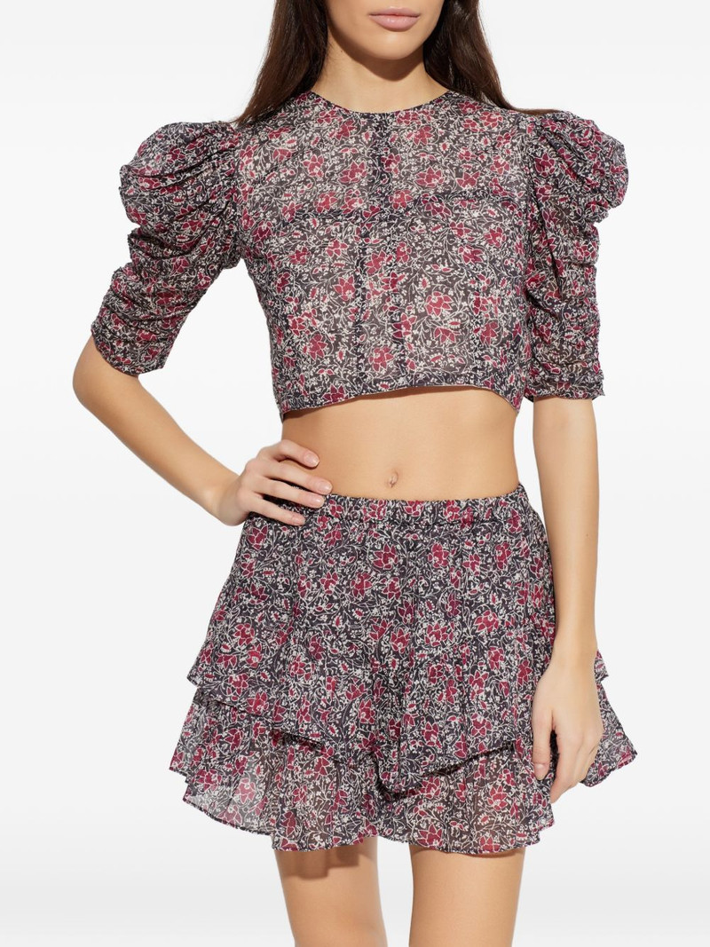 Silva floral-pattern blouse 4