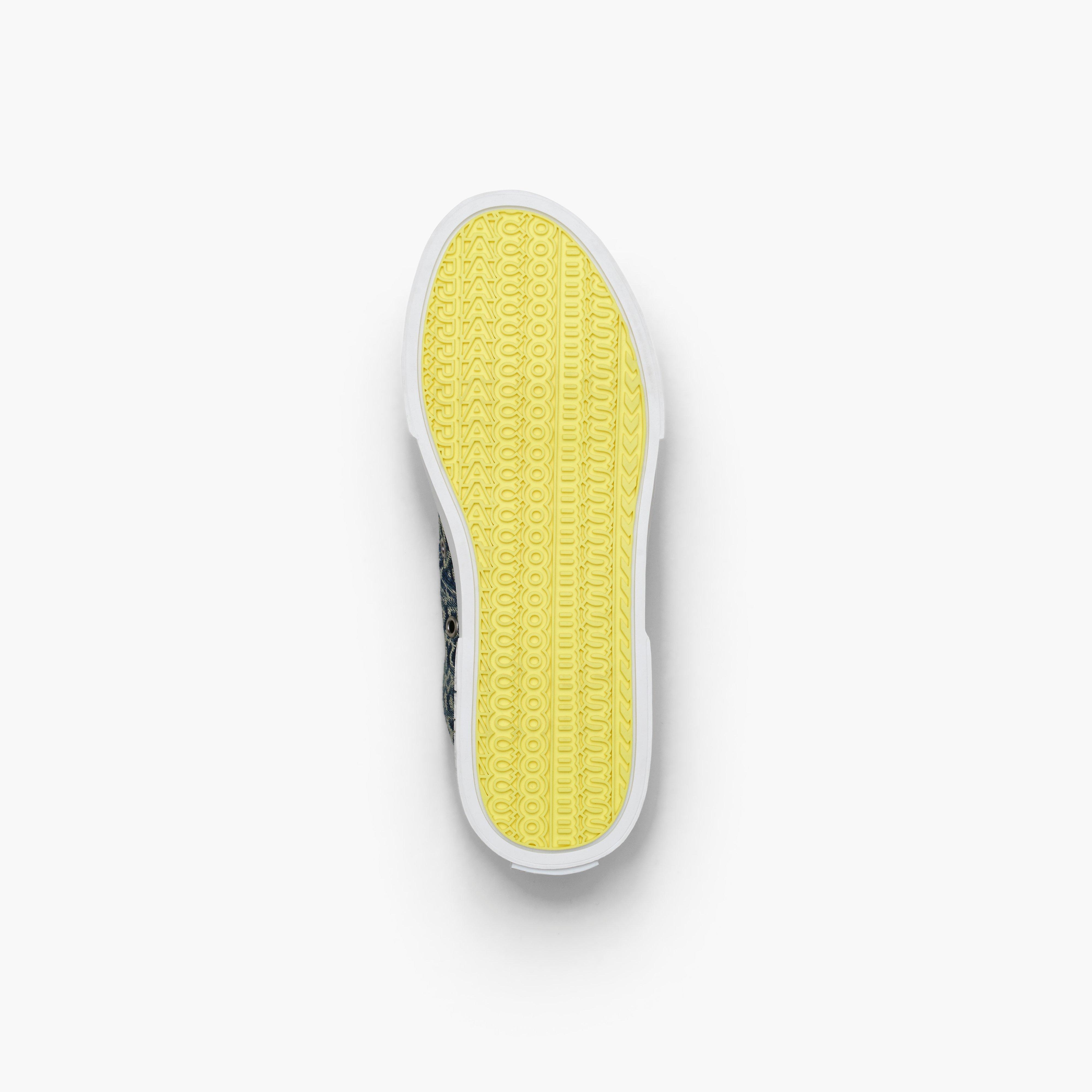 THE DENIM MONOGRAM SNEAKER - 6