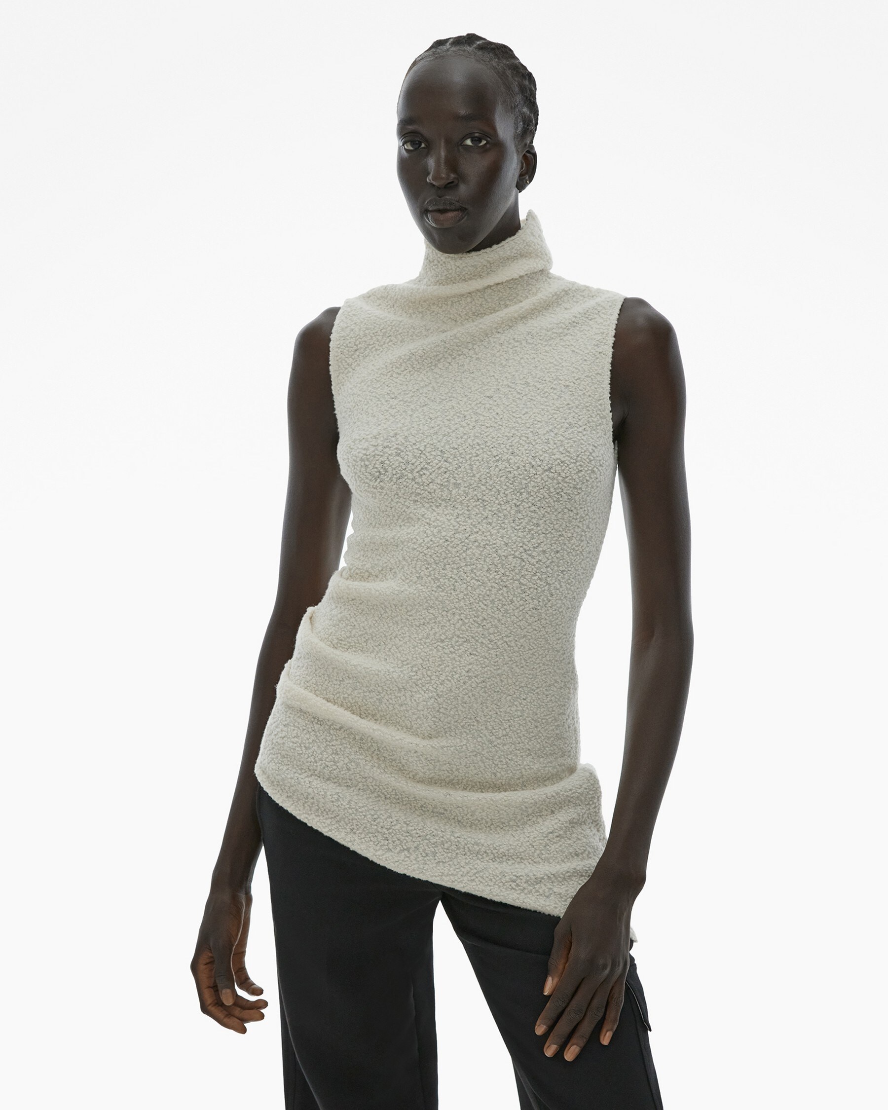 ASYMMETRICAL MOCK NECK TANK - 3