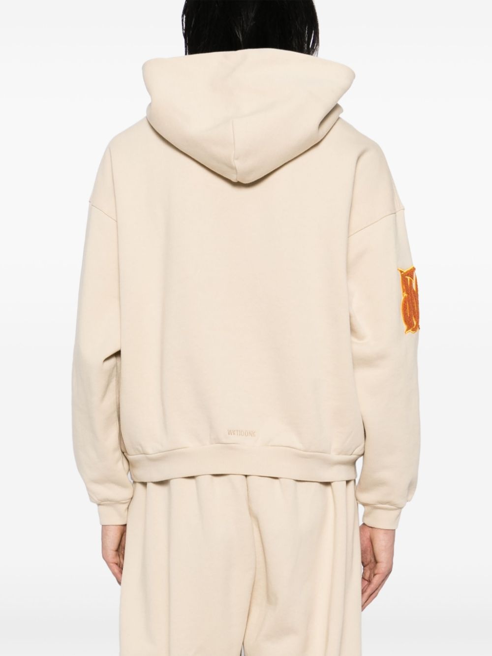 logo-patch hoodie - 4