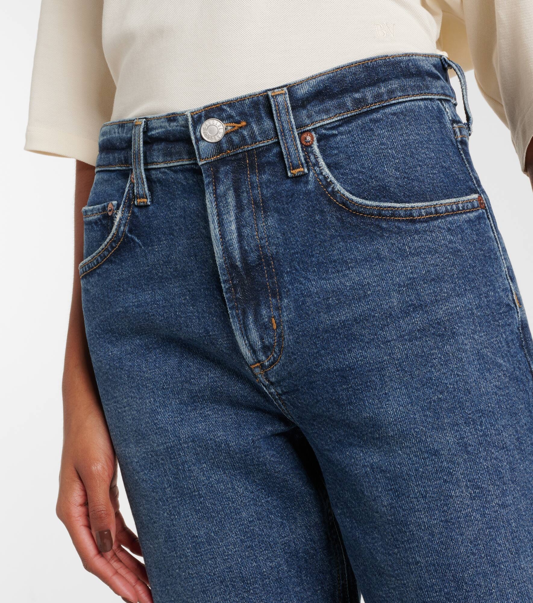 Valen mid-rise straight jeans - 4