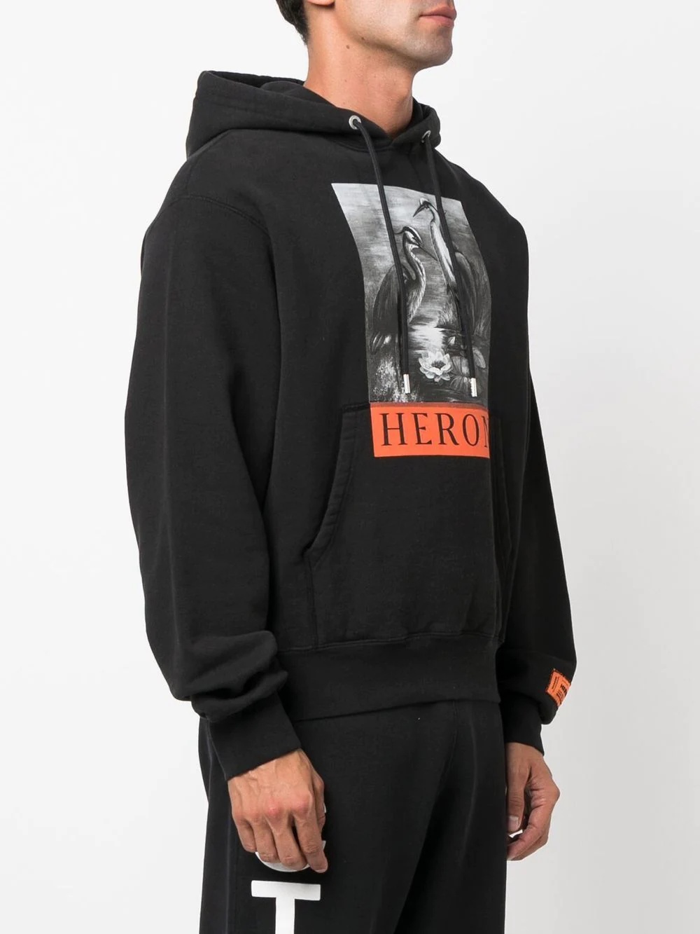 Halftone Heron hoodie - 3