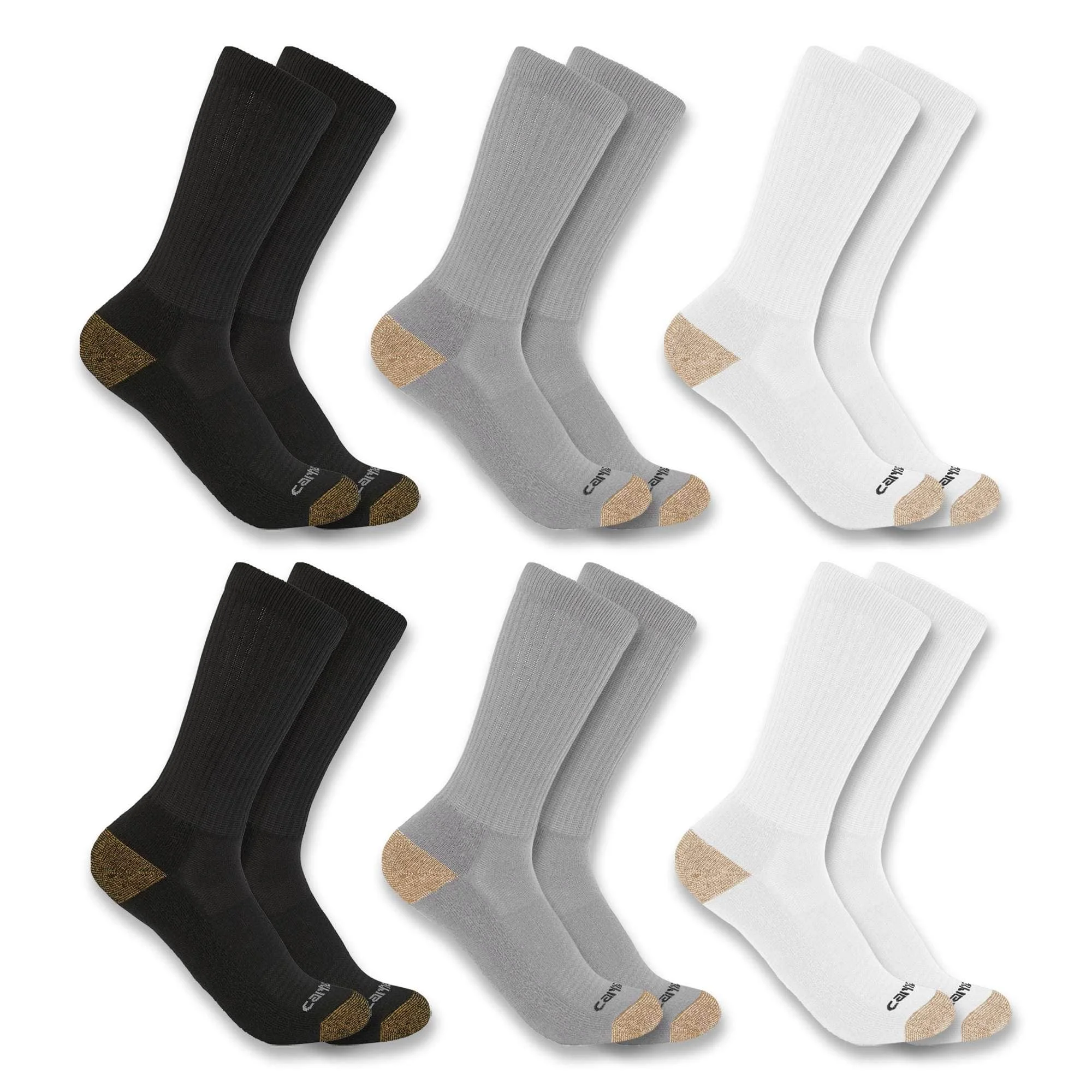 Midweight Crew Sock 6-Pack - 1