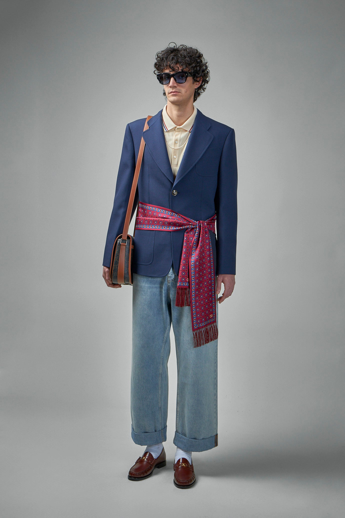 Single Breasted Wool Blazer - 2