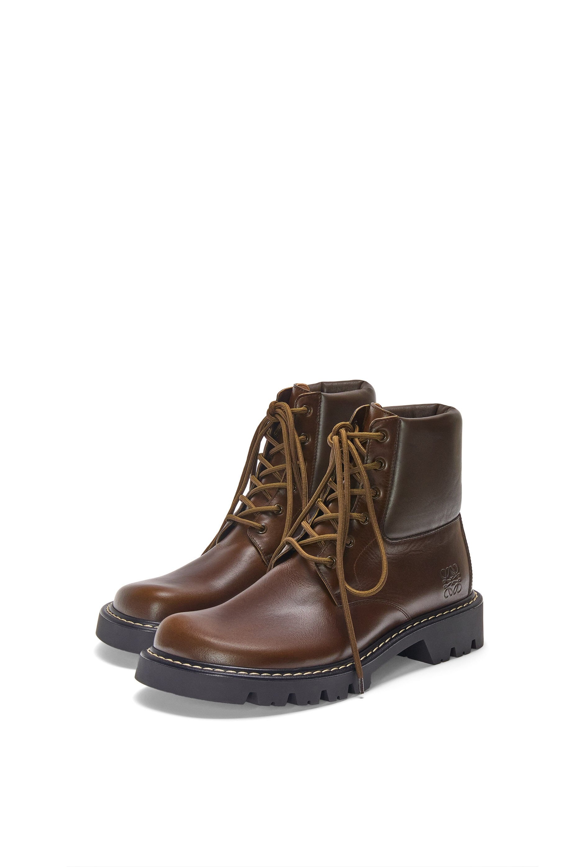 Sierra combat ankle boot in vegetable-tanned calfskin - 2