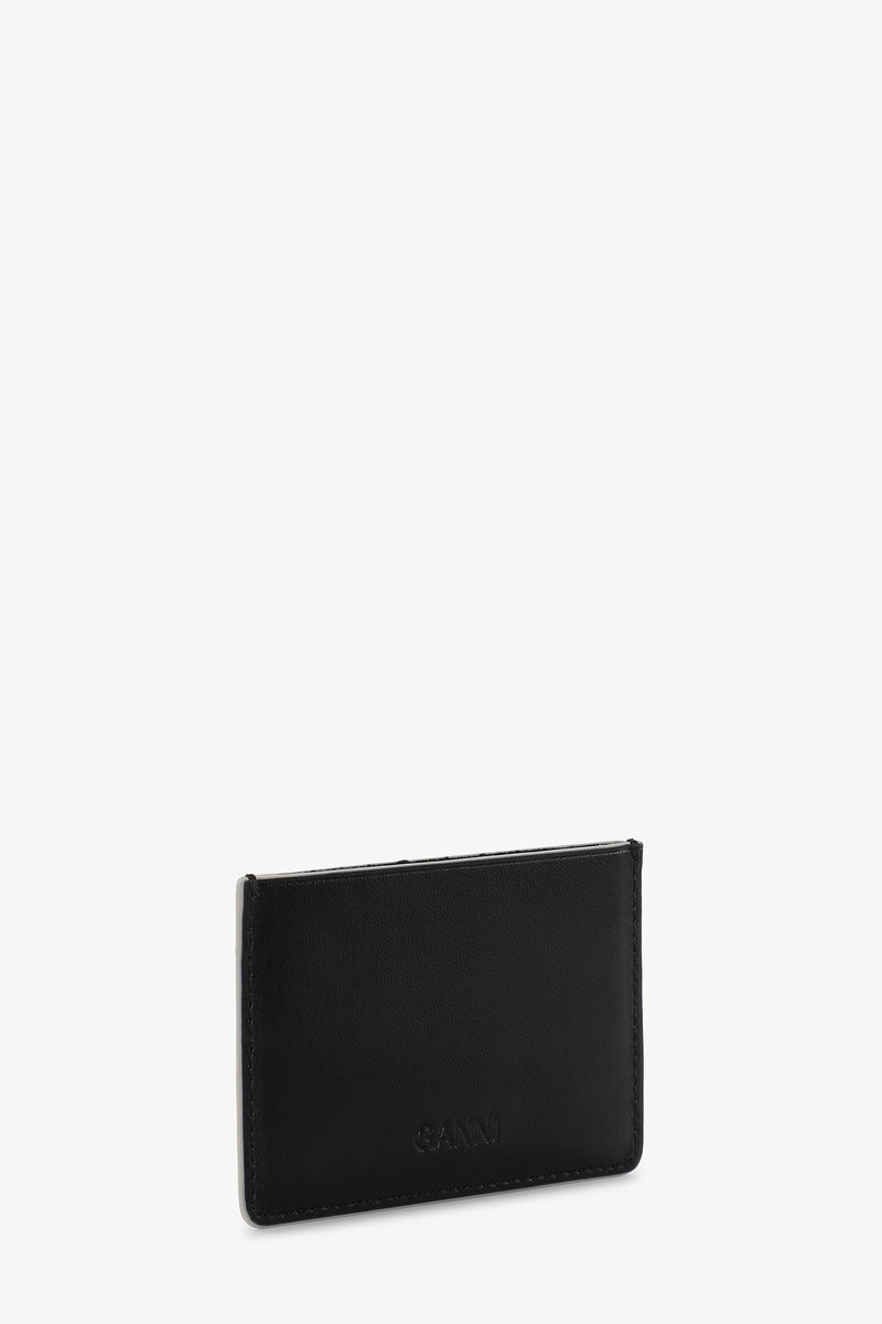 GANNI BLACK GANNI BOU CARD HOLDER outlook