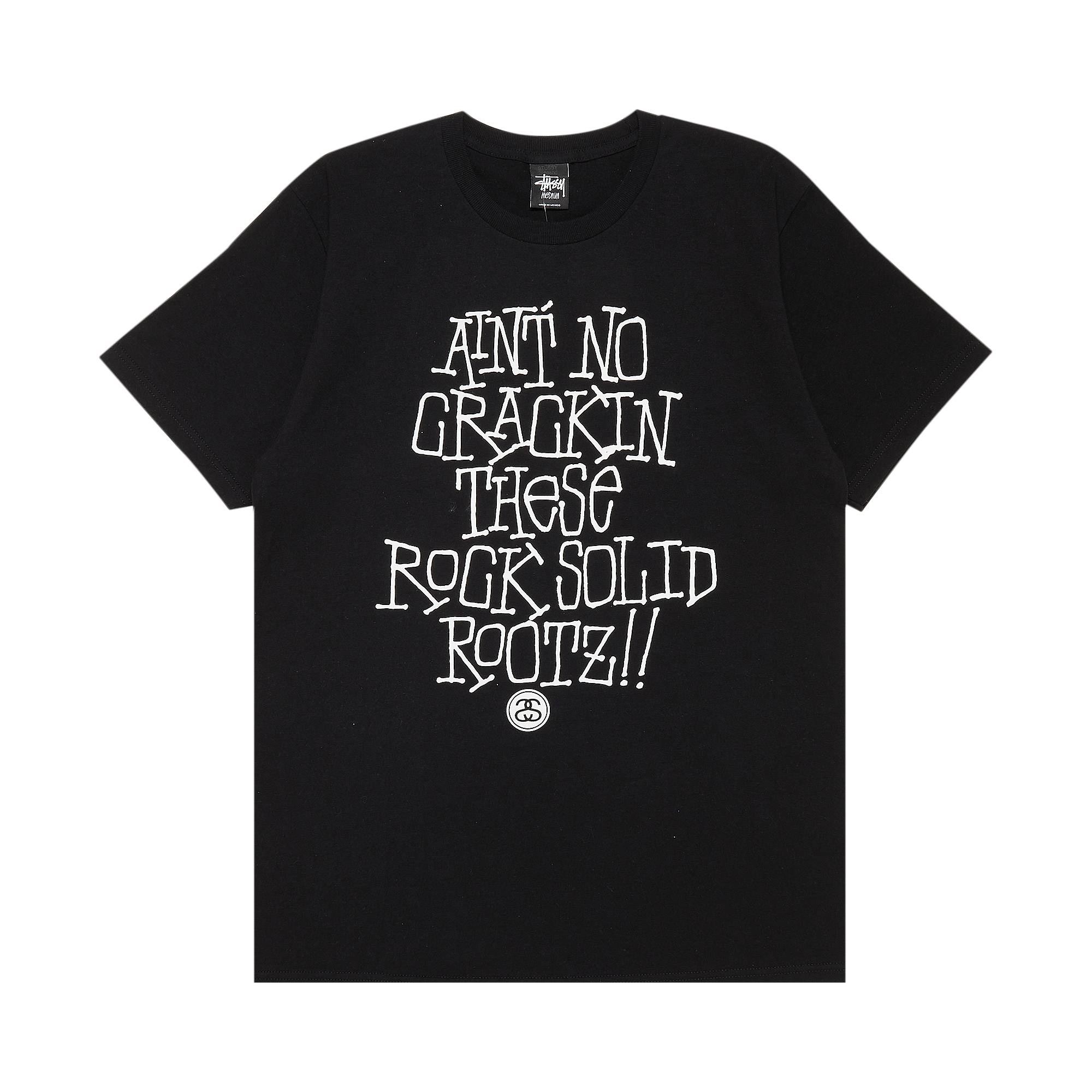 Stussy Ain't No Crackin' Tee 'Black' - 1