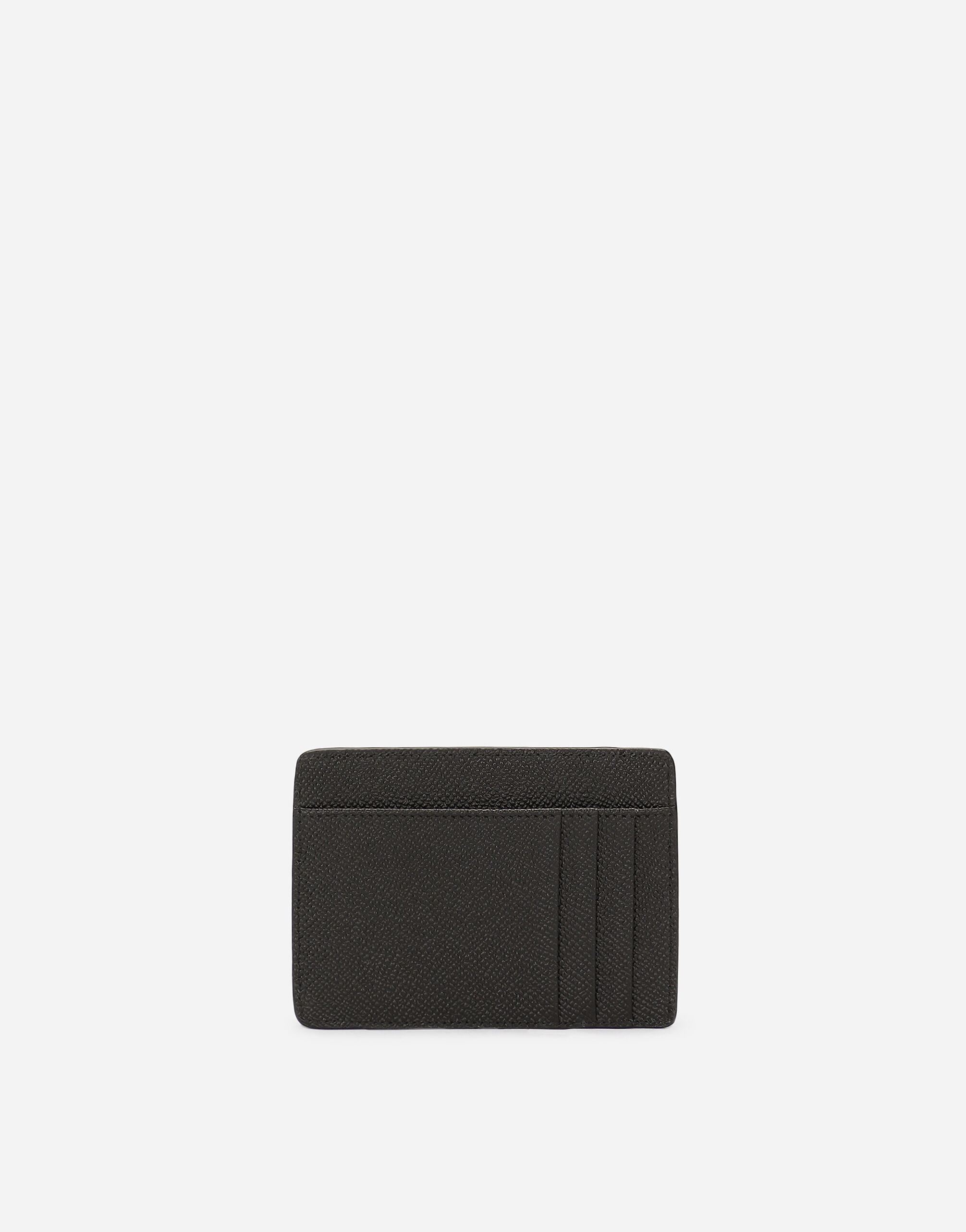 Dauphine-print calfskin card holder - 3