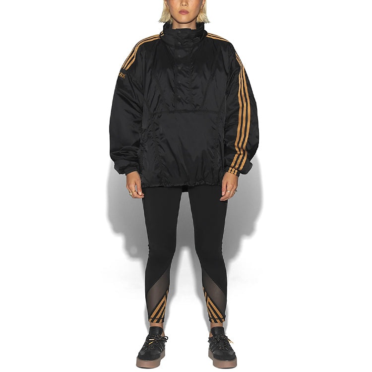 adidas x Ivy Park Unisex Stand Collar Jacket Black GR1435 - 4