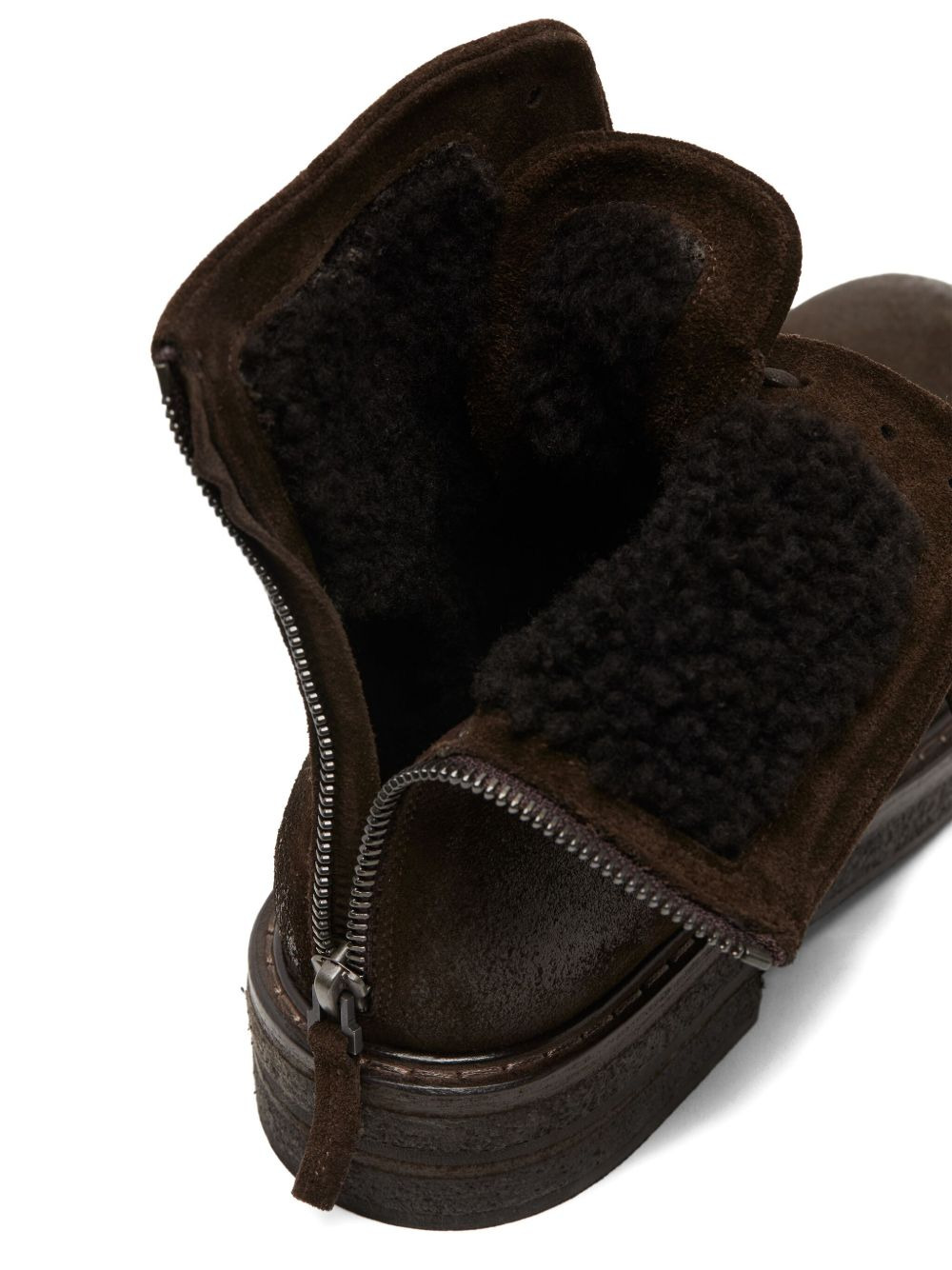 Parrucca lace-up zip boots - 4